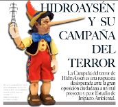 Campaa del terror. Campaa Patagonia Sin Represas.